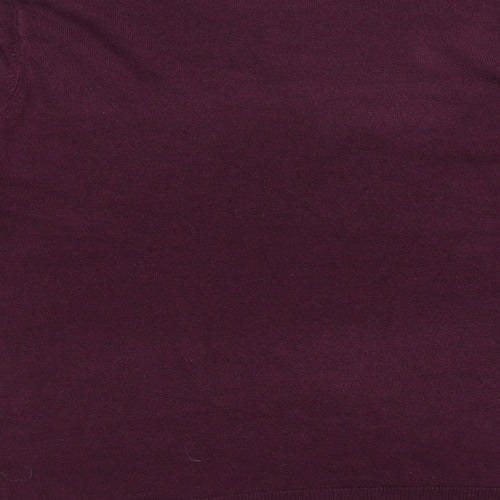Vida Vi Womens Purple   Henley Jumper Size S