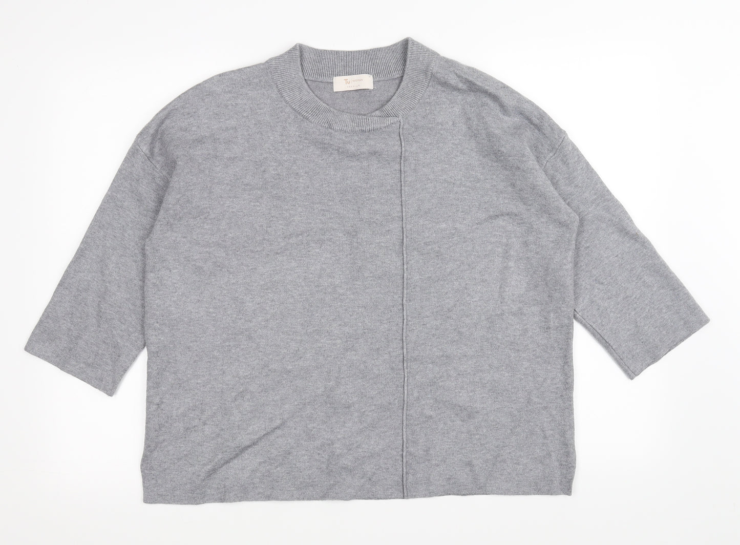 TU  Womens Grey   Pullover Jumper Size 16