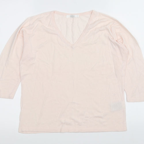 clothes Womens Pink   Pullover Jumper Size L