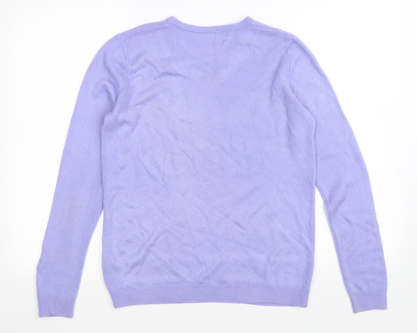 Vida Vi Womens Purple   Pullover Jumper Size S