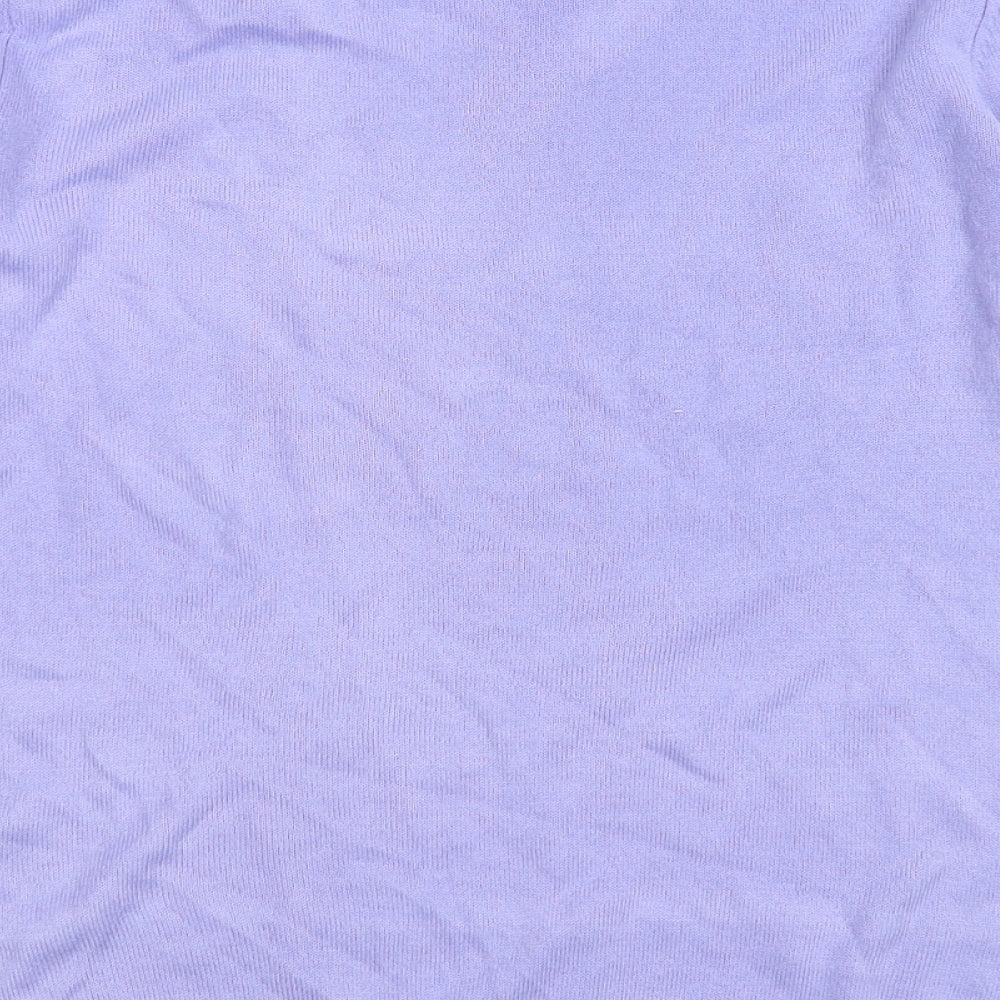 Vida Vi Womens Purple   Pullover Jumper Size S