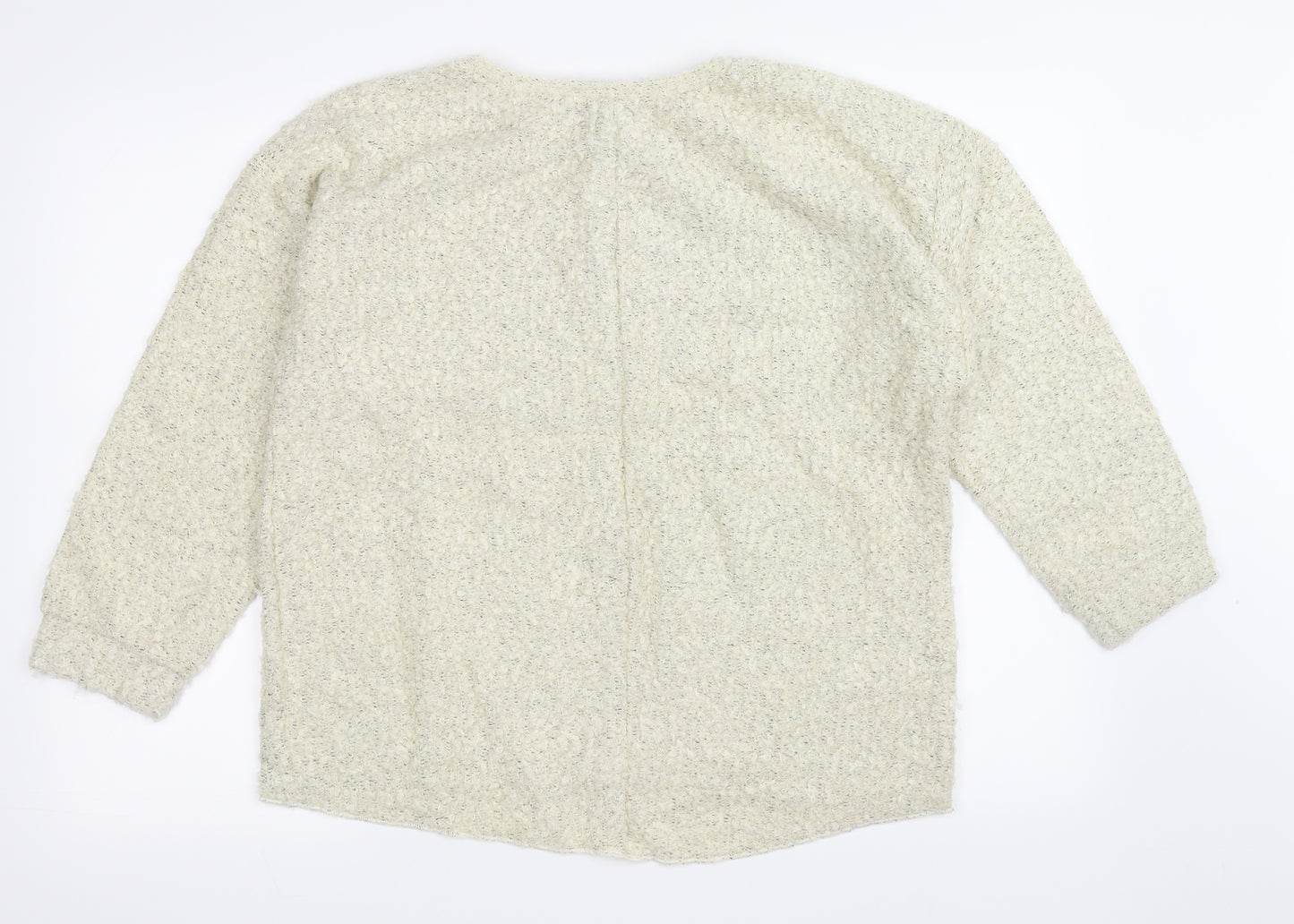 Topshop Womens Beige   Pullover Jumper Size 14