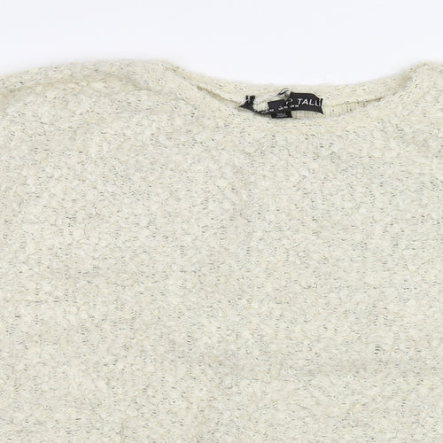 Topshop Womens Beige   Pullover Jumper Size 14