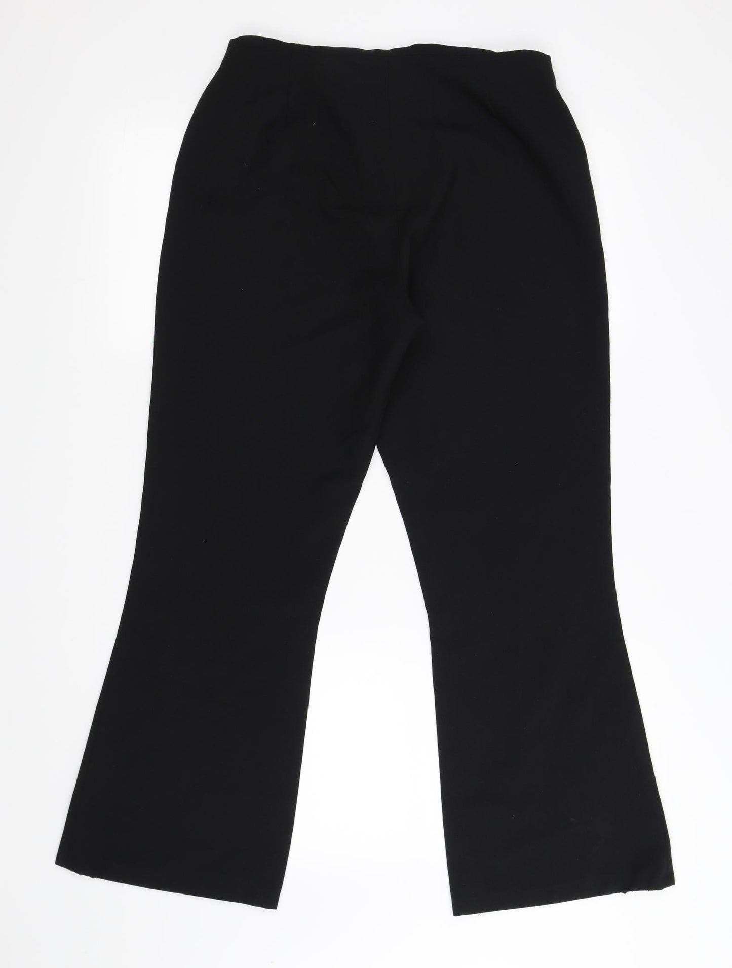 Dorothy Perkins Womens Black   Trousers  Size 10 L25 in - bootcut