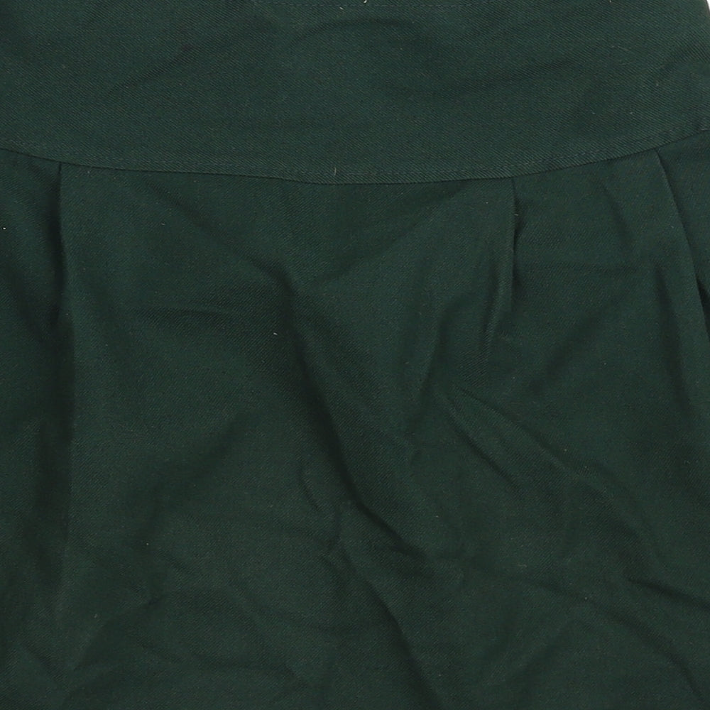 Bespoke Womens Green   Skater Skirt Size 26