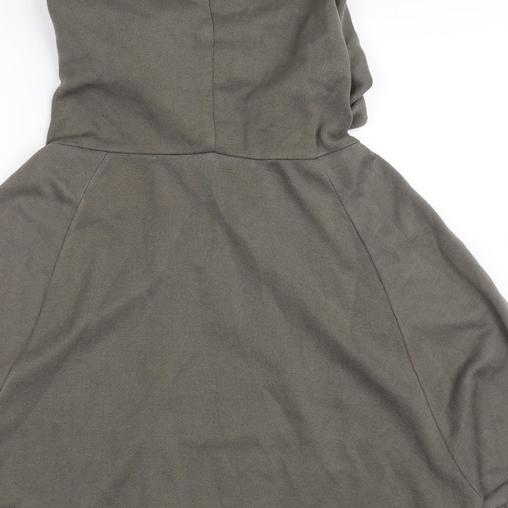 Reset Womens Brown   Cape Hoodie Size 40