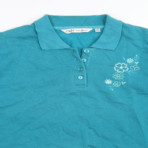 pure classics Womens Blue   Pullover Jumper Size M