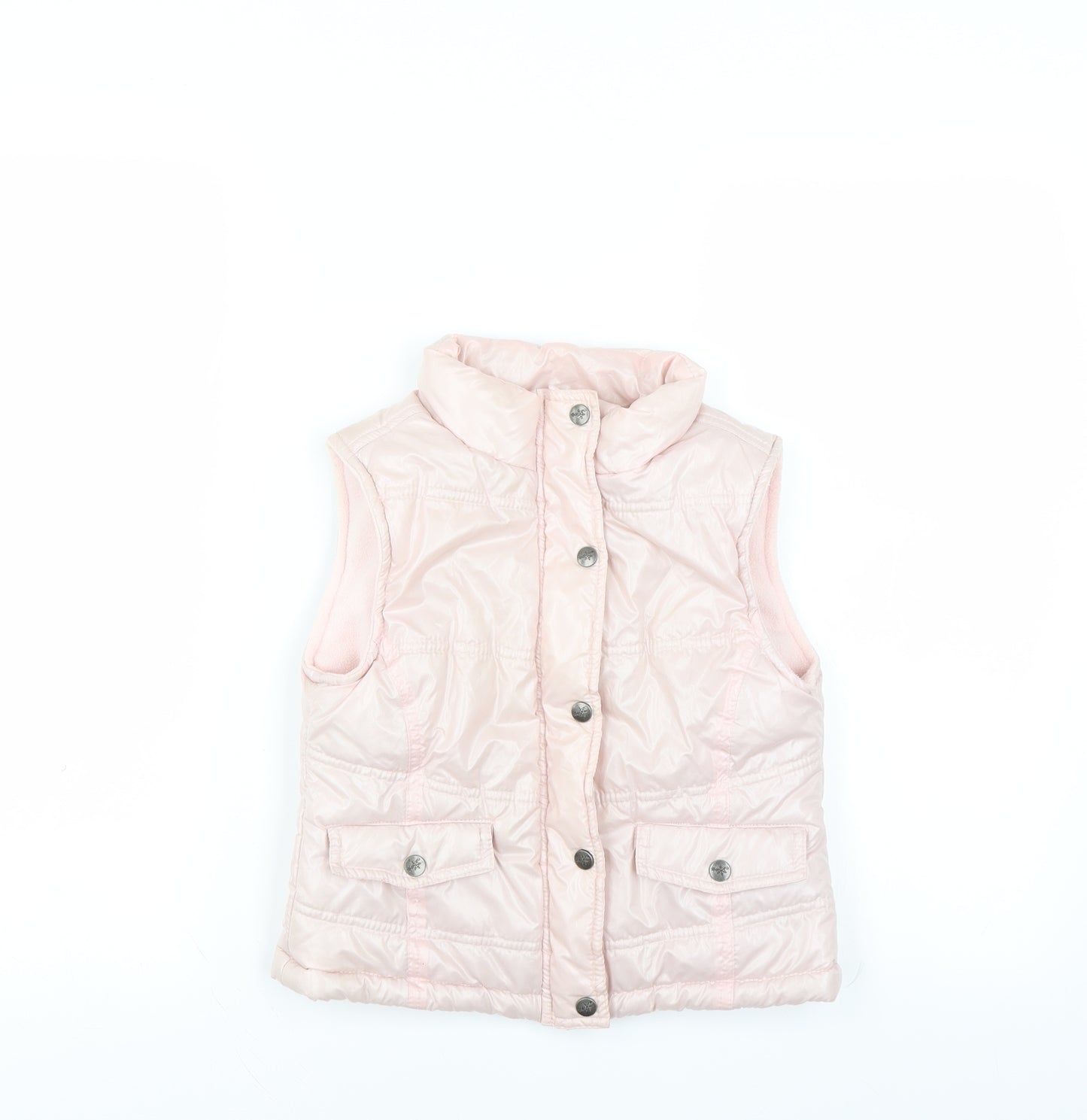 Pumpkin Patch Girls Pink   Gilet Jacket Size 7 Years
