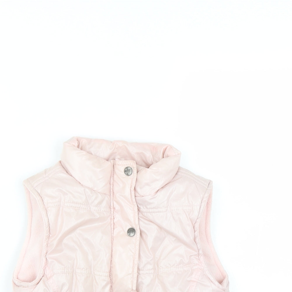 Pumpkin Patch Girls Pink   Gilet Jacket Size 7 Years