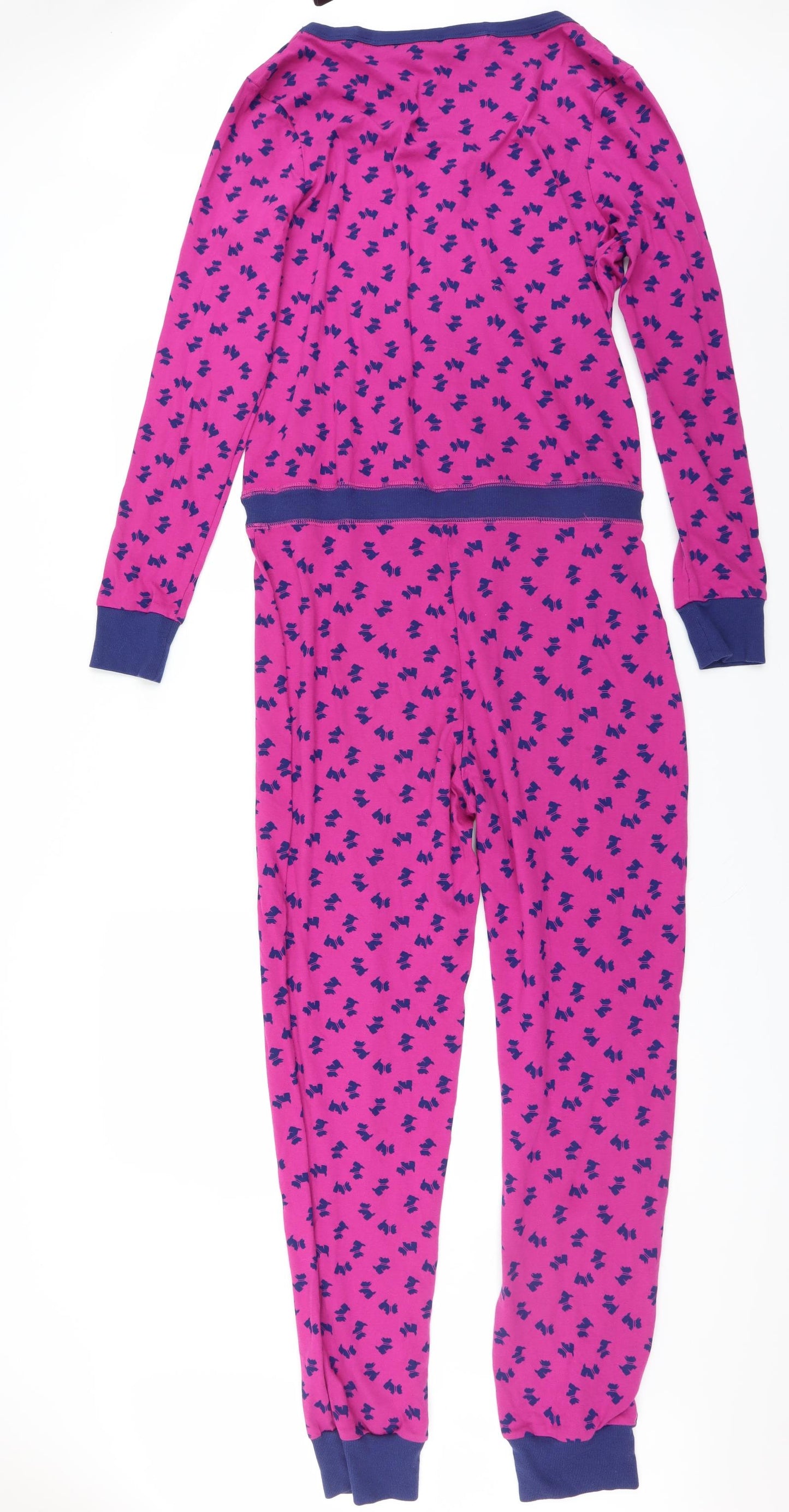 Sainsburys Womens Purple Solid  Top One Piece Size M  - Dog print