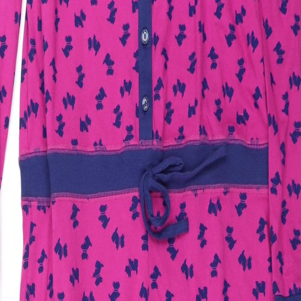Sainsburys Womens Purple Solid  Top One Piece Size M  - Dog print