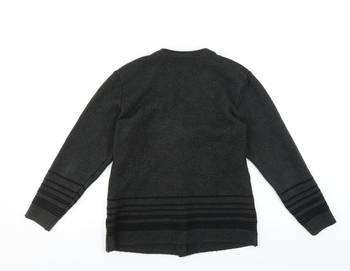 BHS Womens Grey   Cardigan Jumper Size 10