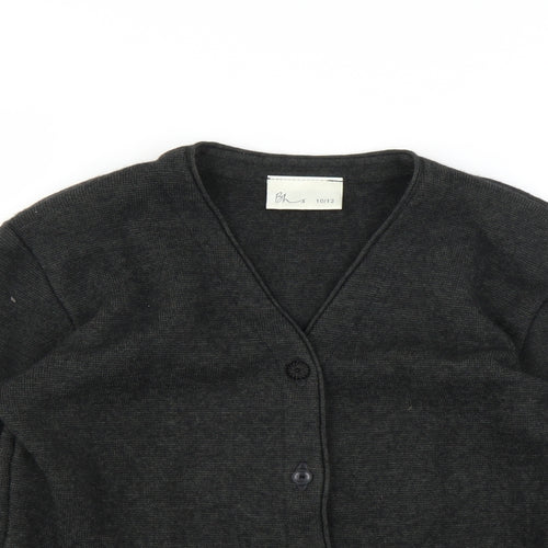BHS Womens Grey   Cardigan Jumper Size 10