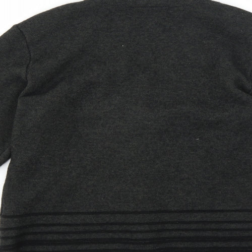BHS Womens Grey   Cardigan Jumper Size 10