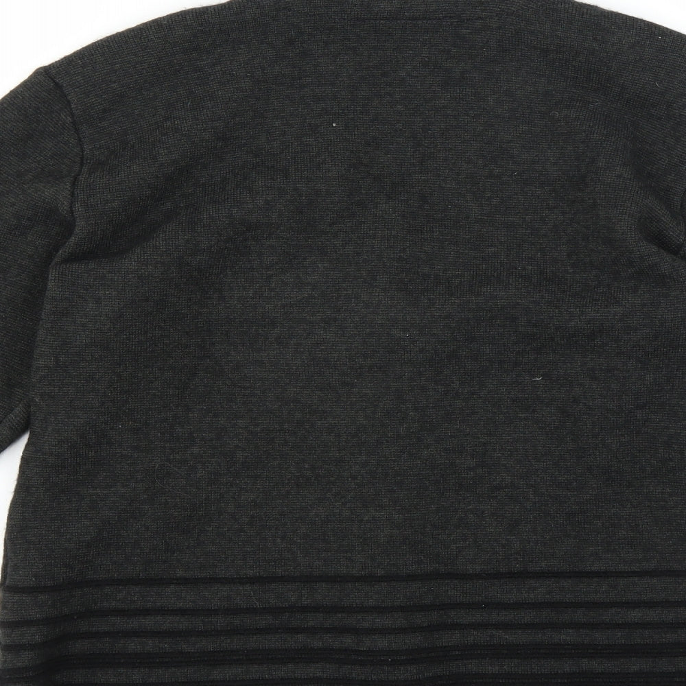 BHS Womens Grey   Cardigan Jumper Size 10