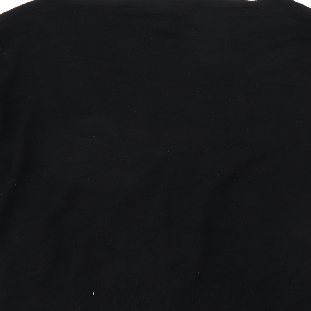 Marks and Spencer Womens Black   Cardigan Jumper Size 12