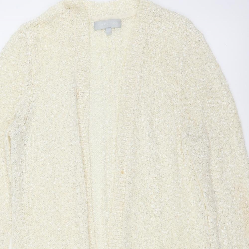Red Herring Womens Ivory   Cardigan Jumper Size 14