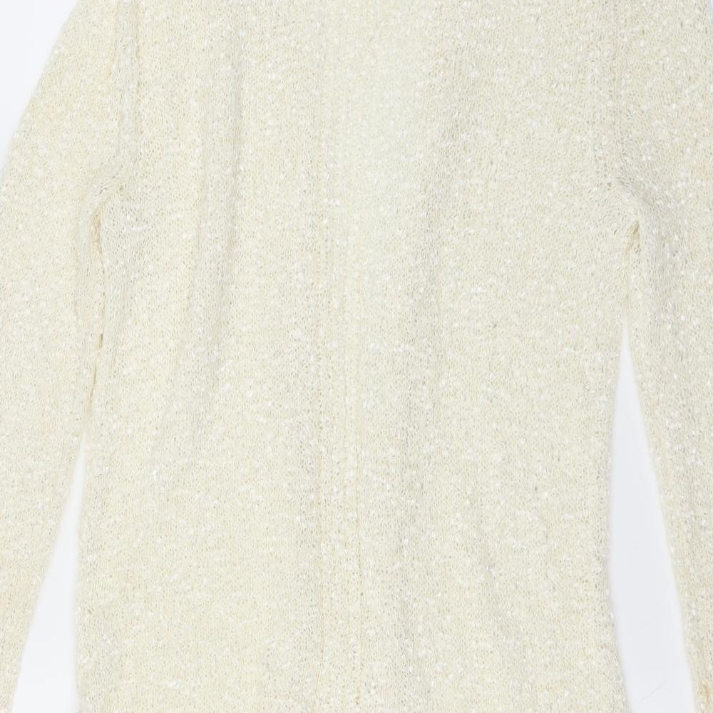 Red Herring Womens Ivory   Cardigan Jumper Size 14