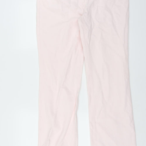 GARDEUR Womens Pink   Straight Jeans Size 14 L31 in