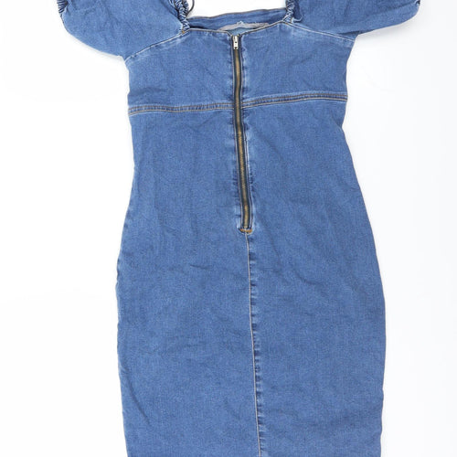 New Look Girls Blue  Denim Mini  Size 13 Years