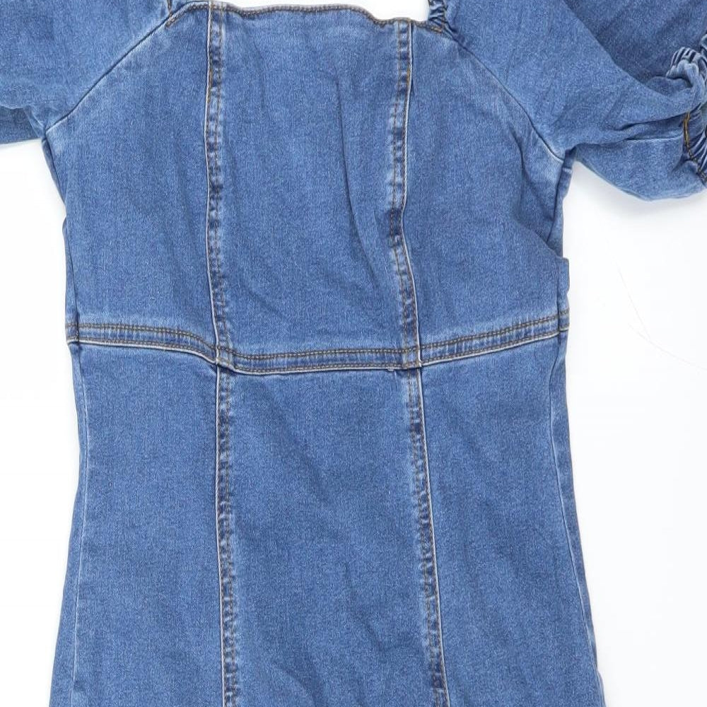 New Look Girls Blue  Denim Mini  Size 13 Years