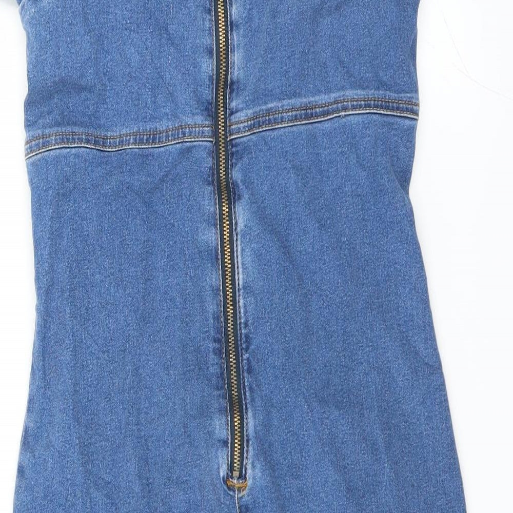 New Look Girls Blue  Denim Mini  Size 13 Years