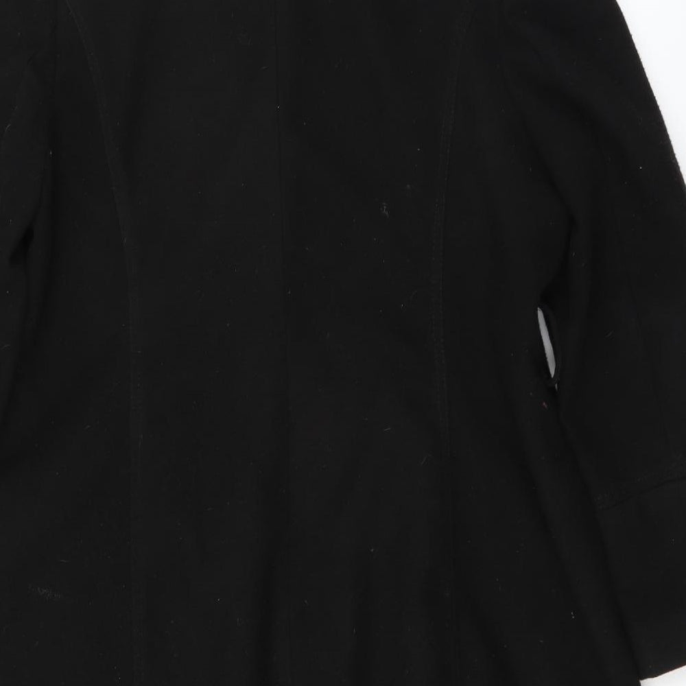 Debenhams Womens Black   Jacket Coat Size 18