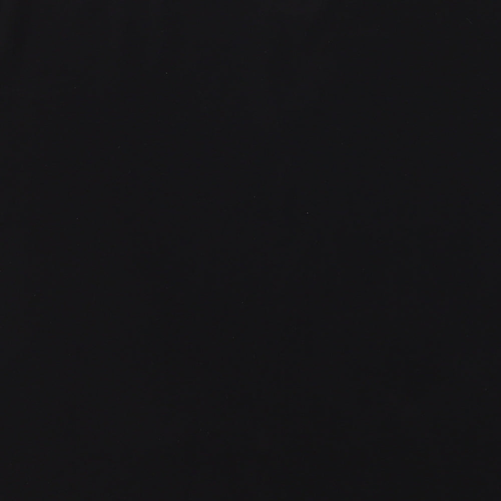 Classics Womens Black  Jersey Basic T-Shirt Size 18