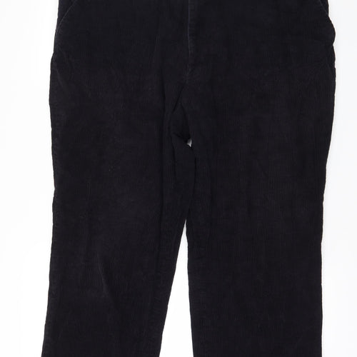 Premier Man Mens Blue  Corduroy Trousers  Size 40 in L27 in