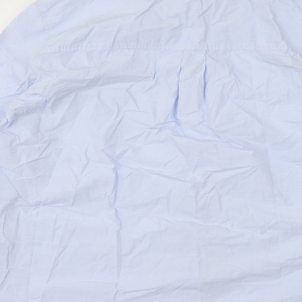 H&M Mens Blue    Button-Up Size M