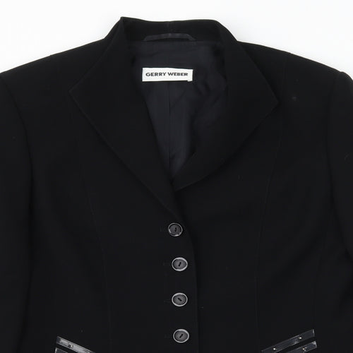 Gerry Weber Womens Black   Jacket Blazer Size 10
