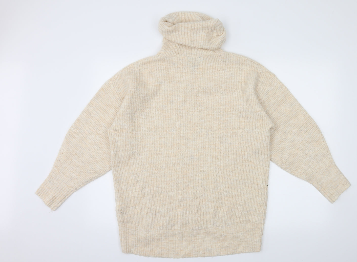 New Look Womens Ivory  Knit Pullover Jumper Size S