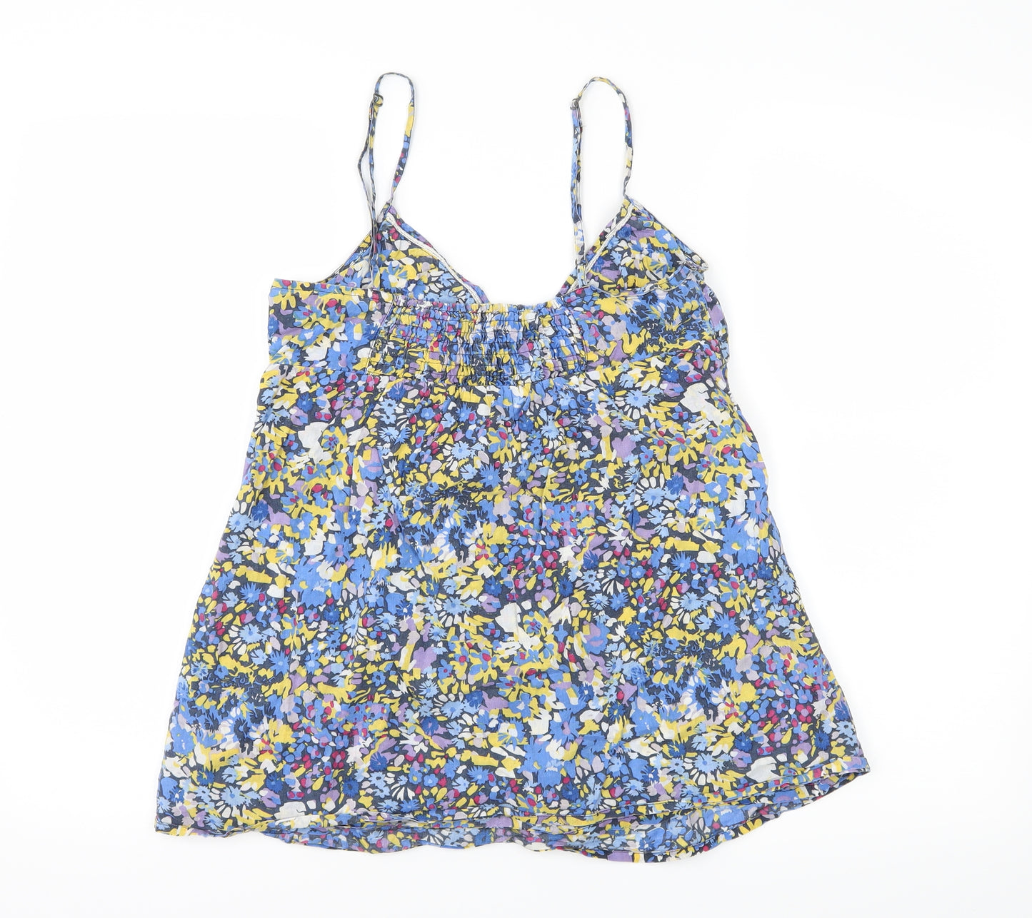 Jack Wills Womens Blue Floral  Camisole Tank Size 8
