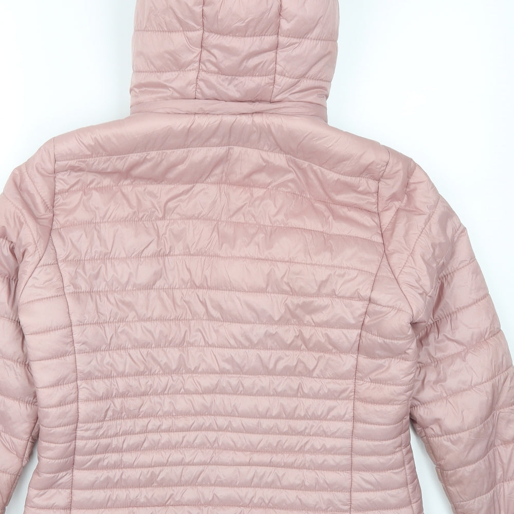 F&F Womens Pink   Quilted Coat Size 10