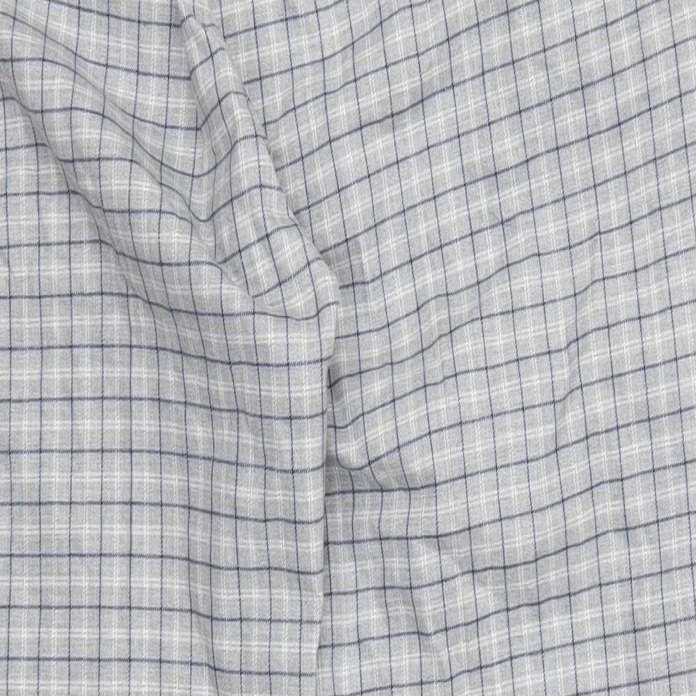 RESERVED Womens Grey Check  Trousers  Size 16 L26.5 in