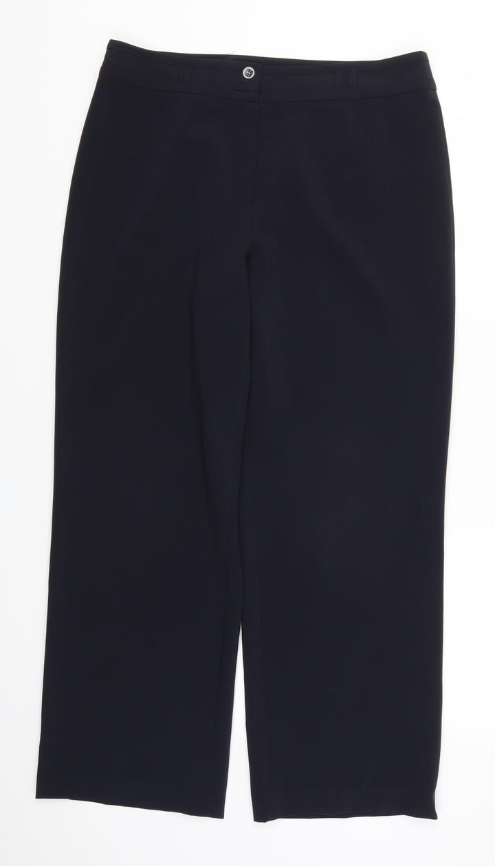 Gerry Weber Womens Blue Sweatpants Trousers Size 16 L29 in