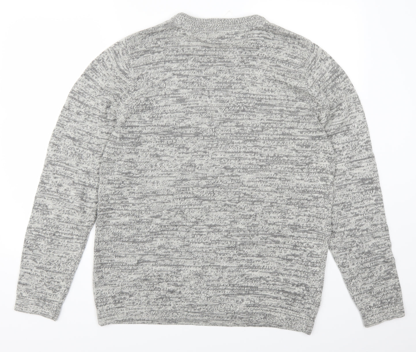 George Mens Grey   Pullover Jumper Size M