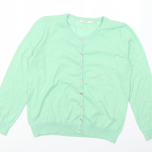 George Womens Green   Cardigan Jumper Size 14