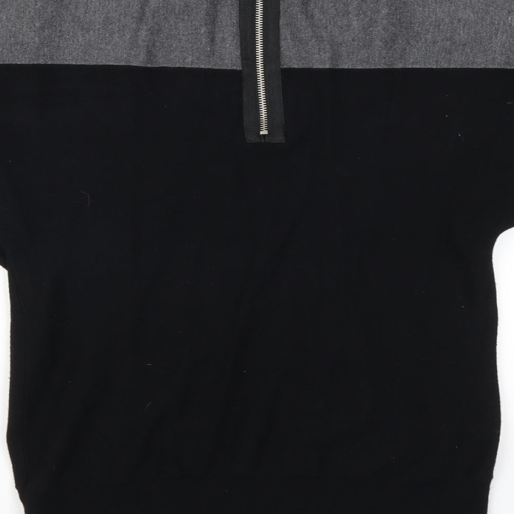 F&F Womens Black   Pullover Jumper Size 8