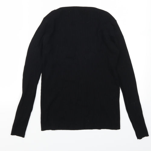 Marks and Spencer Womens Black   Pullover Jumper Size 12