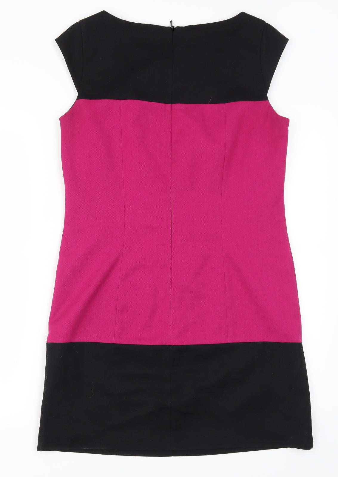 NEXT Womens Pink Colourblock  Pencil Dress  Size 10