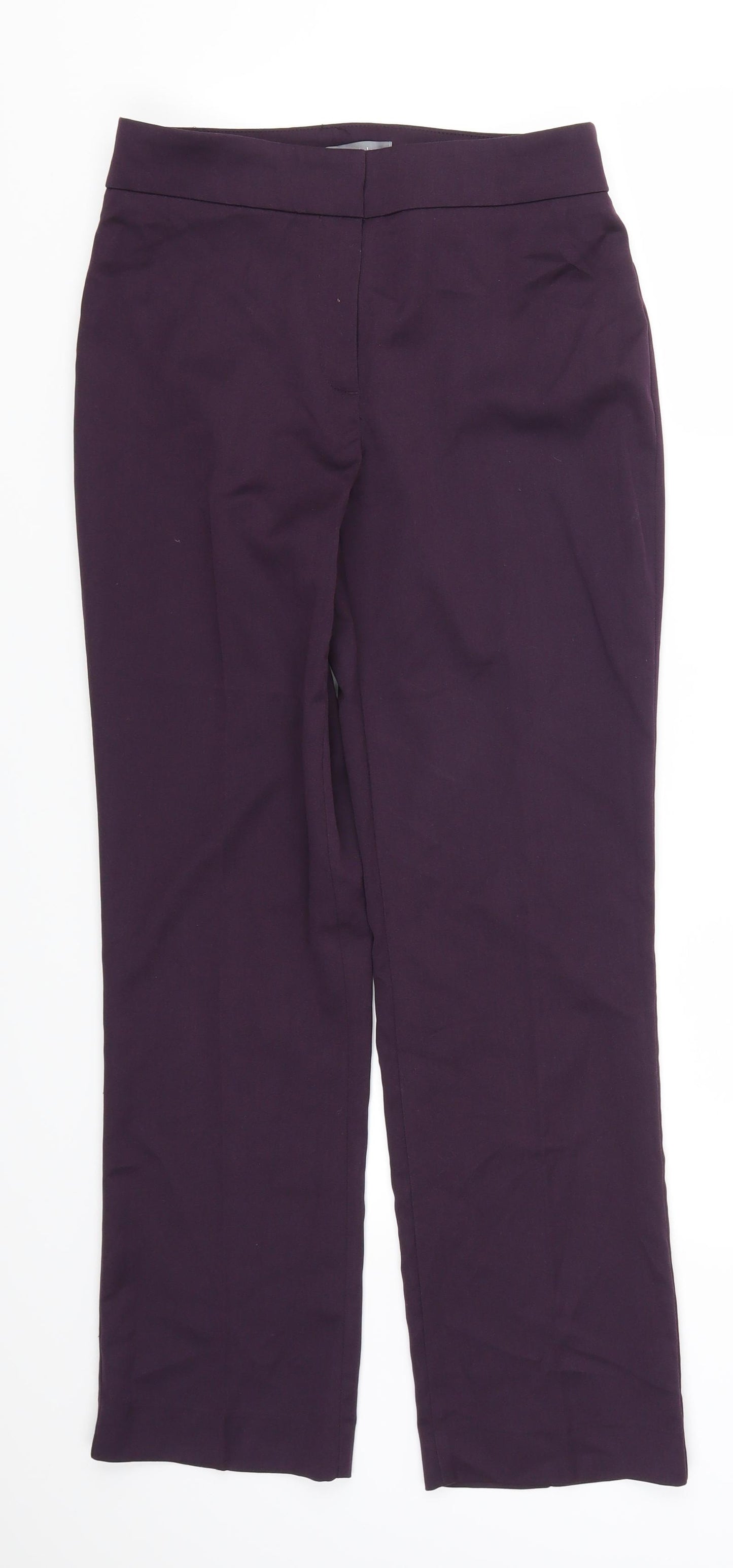 Principles Womens Purple   Trousers  Size 8 L28 in