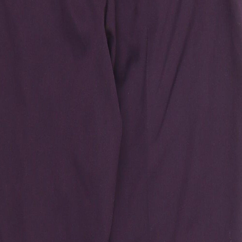 Principles Womens Purple   Trousers  Size 8 L28 in