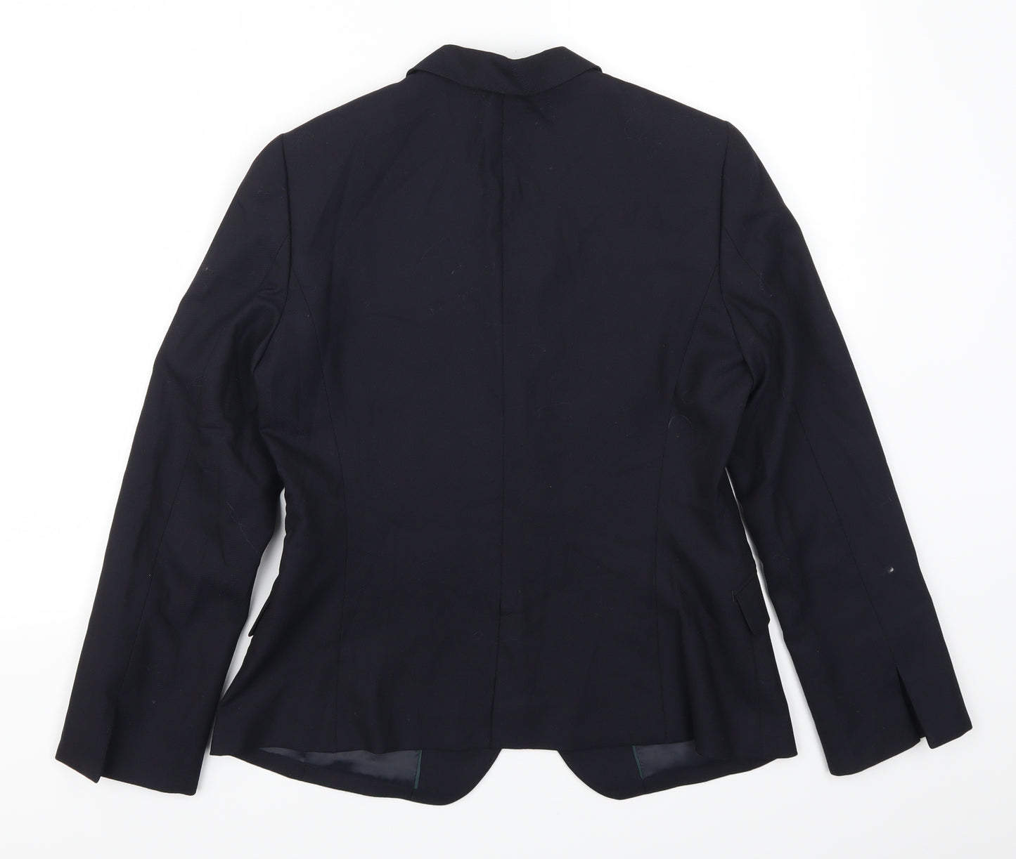 Les Nuis Womens Blue   Jacket Suit Jacket Size L