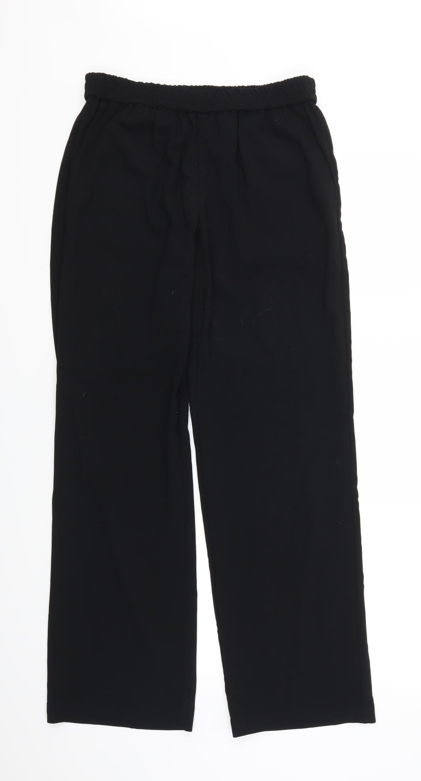 The White Company Womens Black   Trousers  Size 10 L28 in