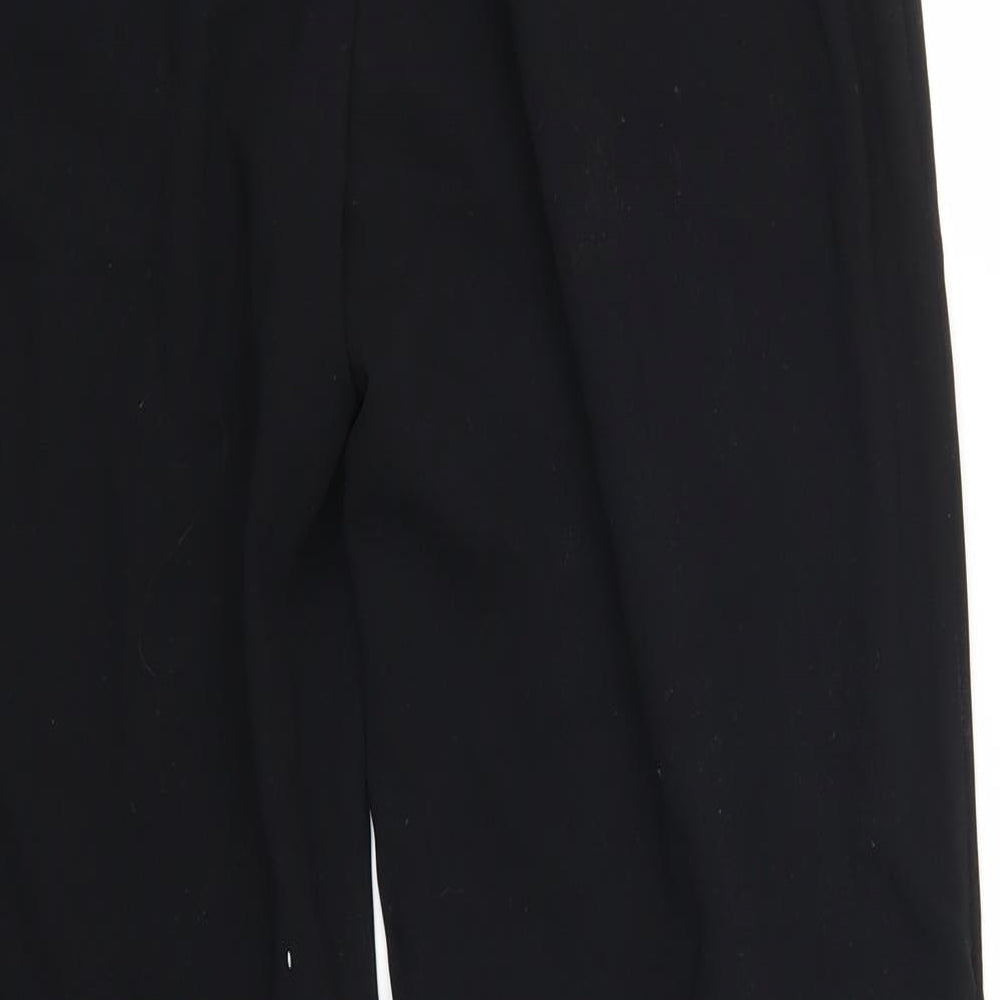 The White Company Womens Black   Trousers  Size 10 L28 in