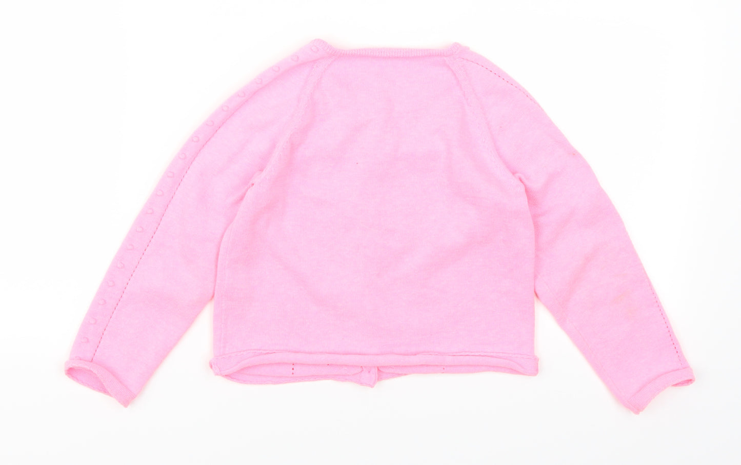 Matalan Girls Pink   Cardigan Jumper Size 4-5 Years
