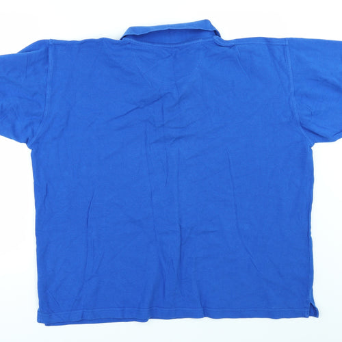 Reebok Mens Blue    Polo Size XL