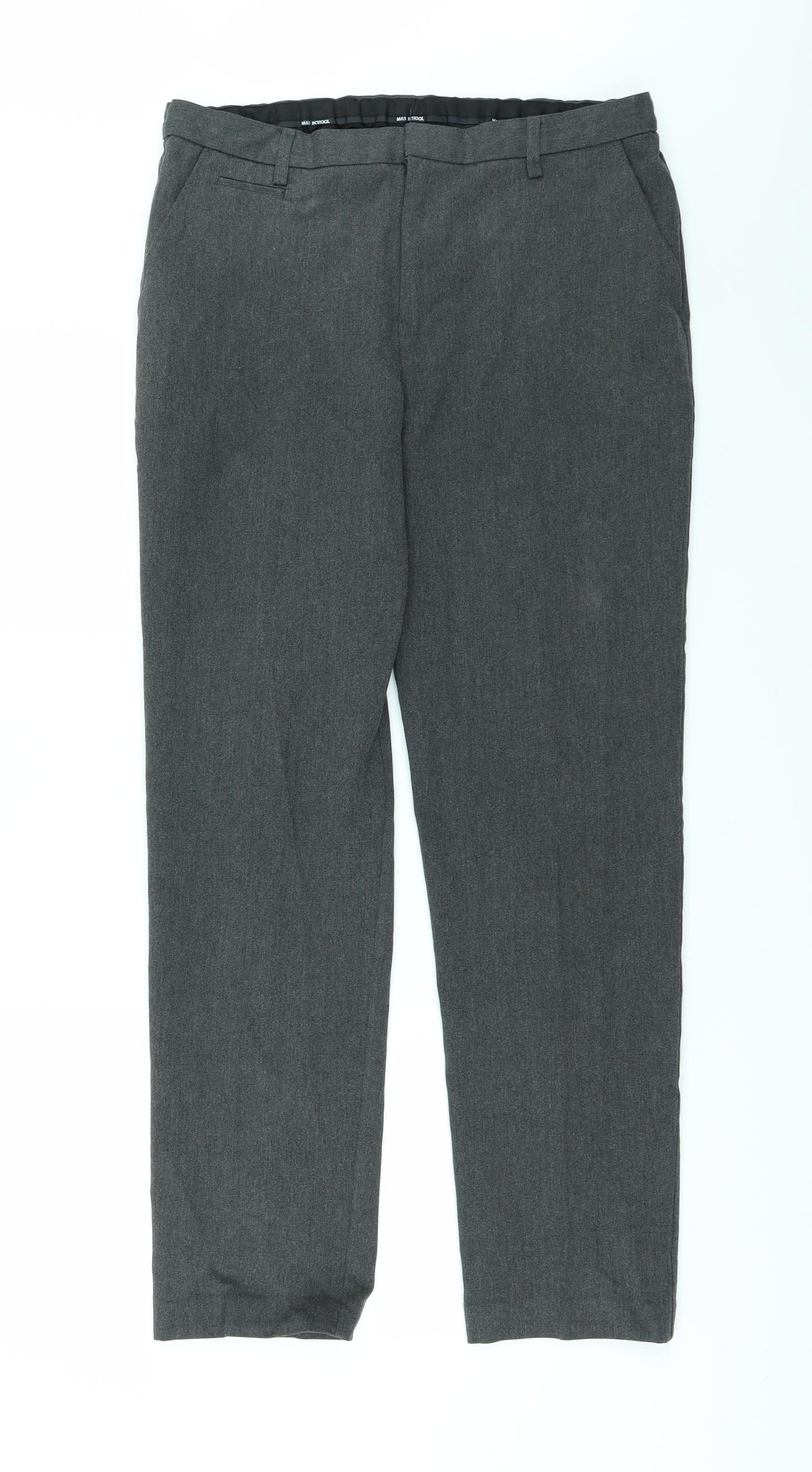 Marks and Spencer Boys Grey    Trousers Size 16 Years
