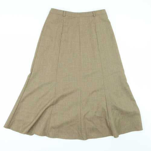 Gray & Osbourn Womens Black   A-Line Skirt Size 14